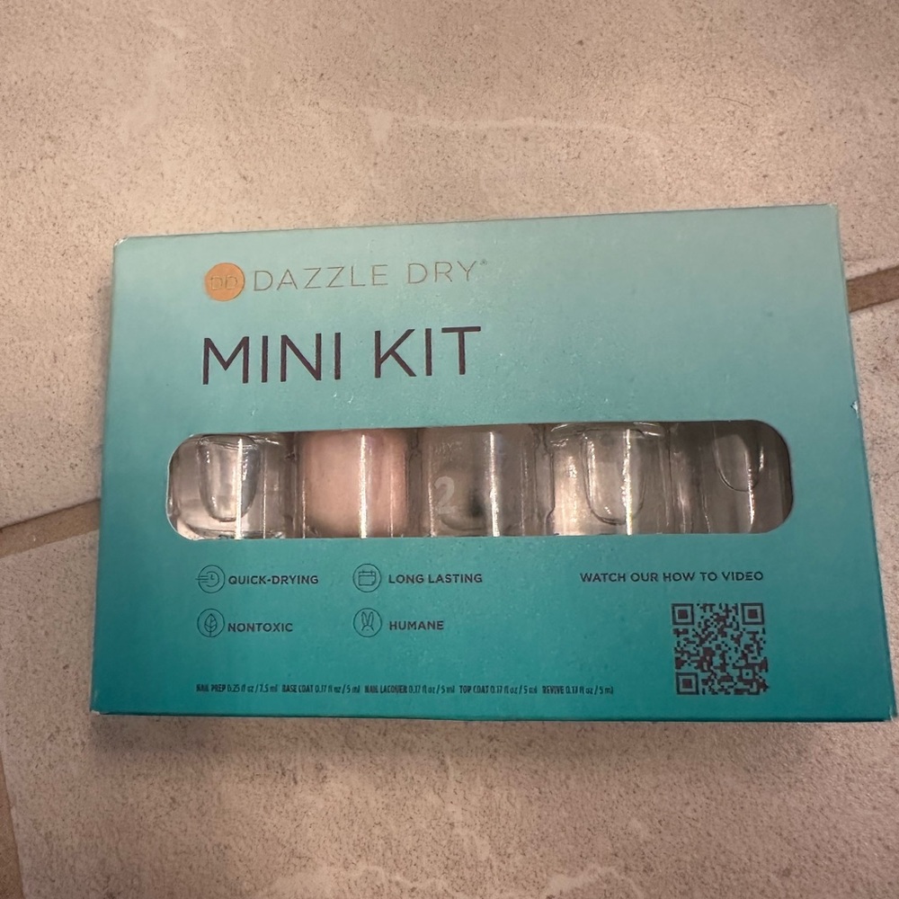 Dazzle Dry Mini Kit - Quick-Drying Nail Polish Set